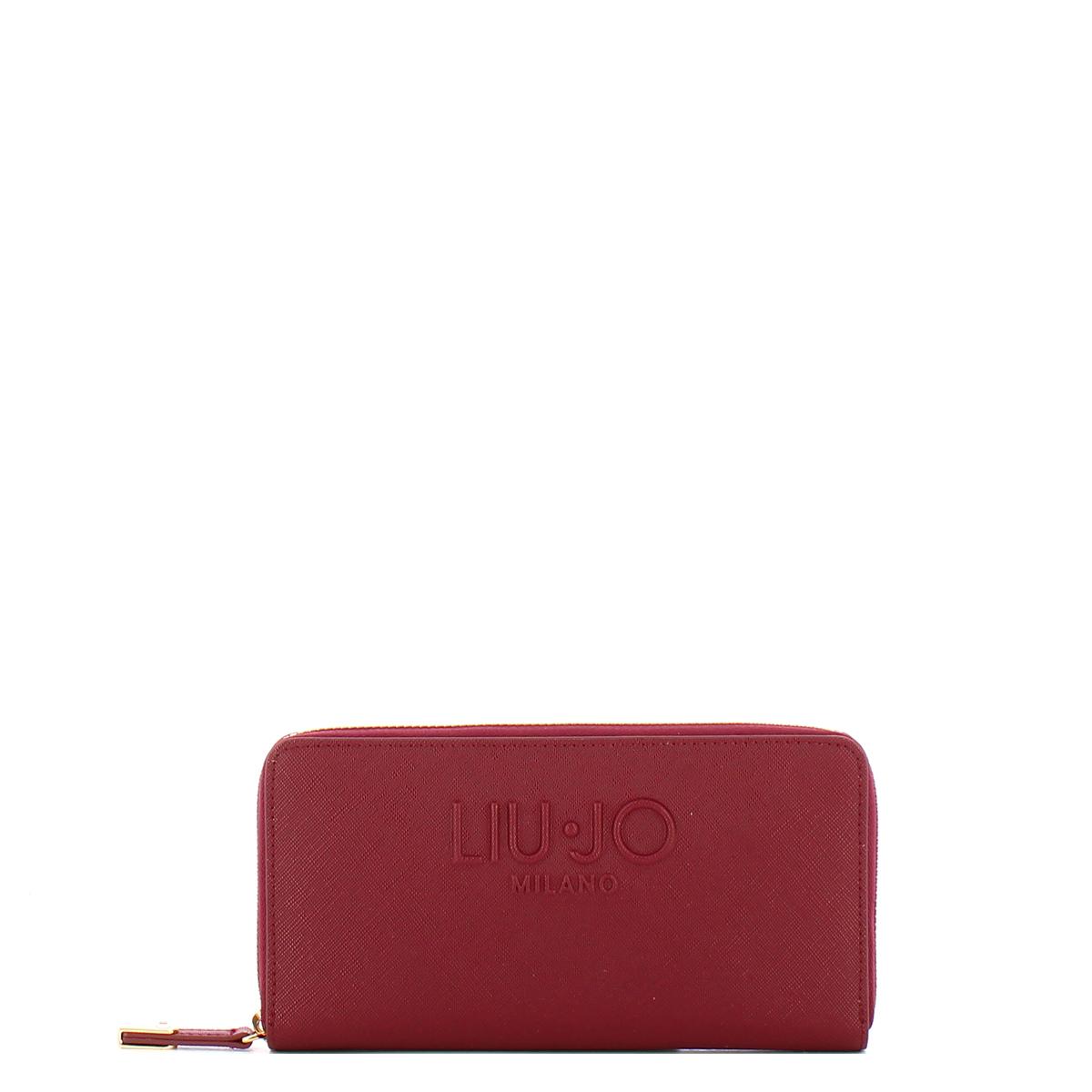 Liu Jo Portafoglio Zip Around grande Red Wine - 1