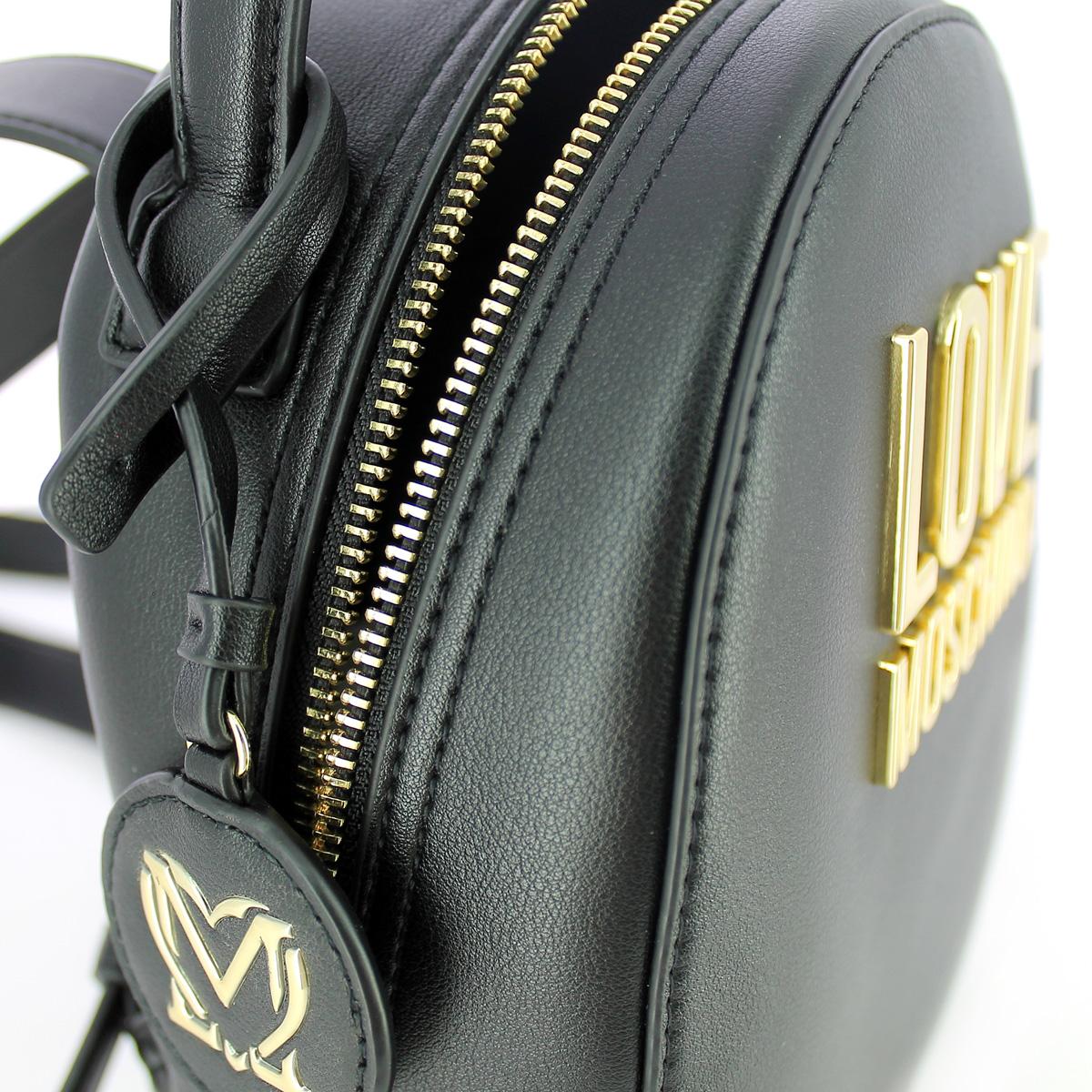 Love Moschino Zainetto Gold Metal Logo - 4