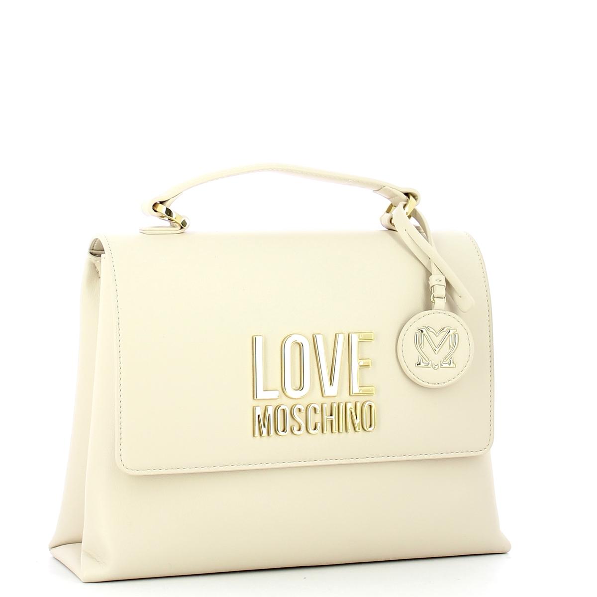 Love Moschino Borsa a mano Gold Metal Logo - 2