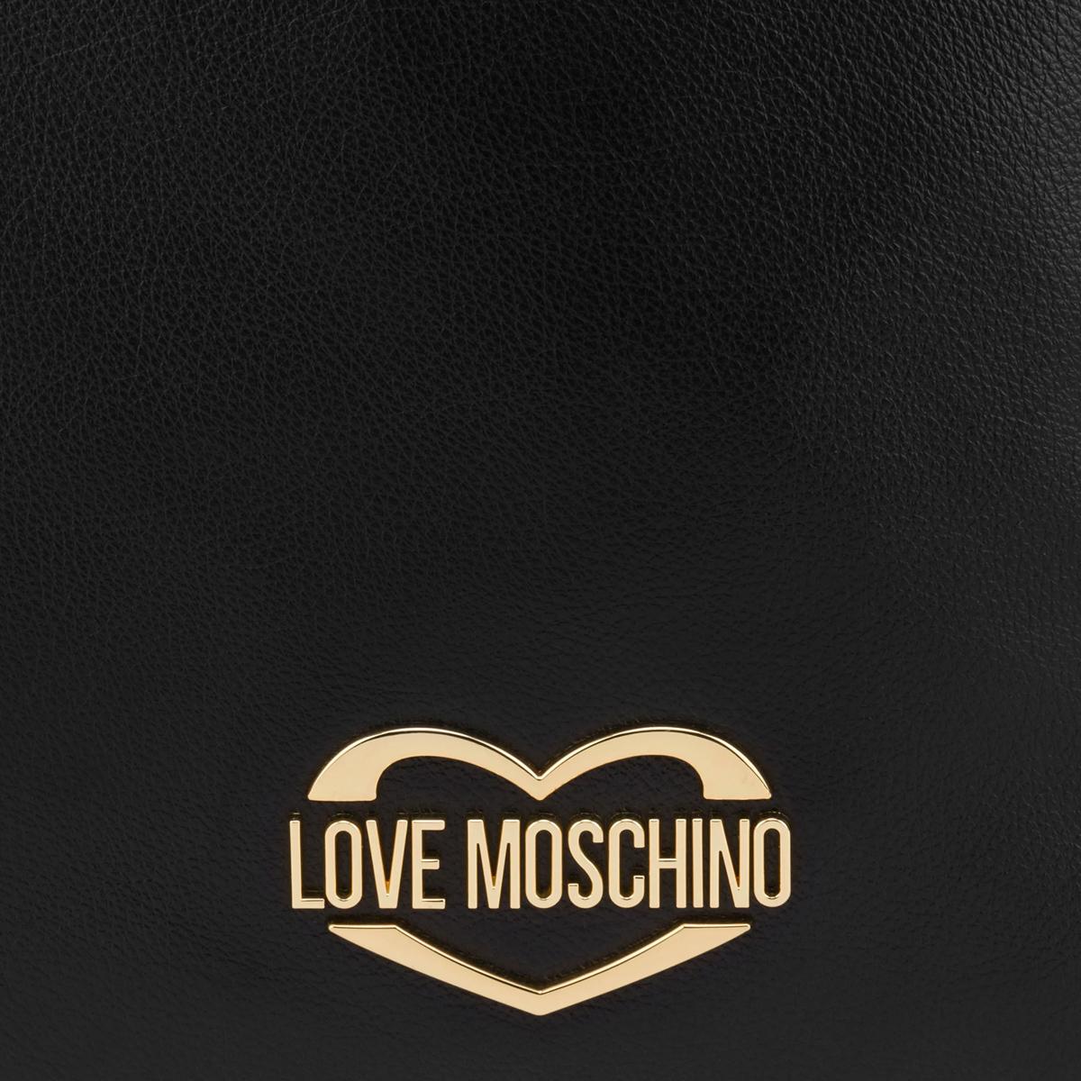 Love Moschino Zaino Logo Band Nero - 3