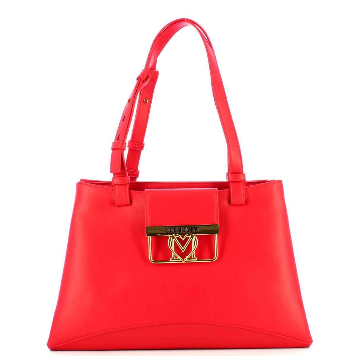Love Moschino Shopper Uptown Rosso - 1