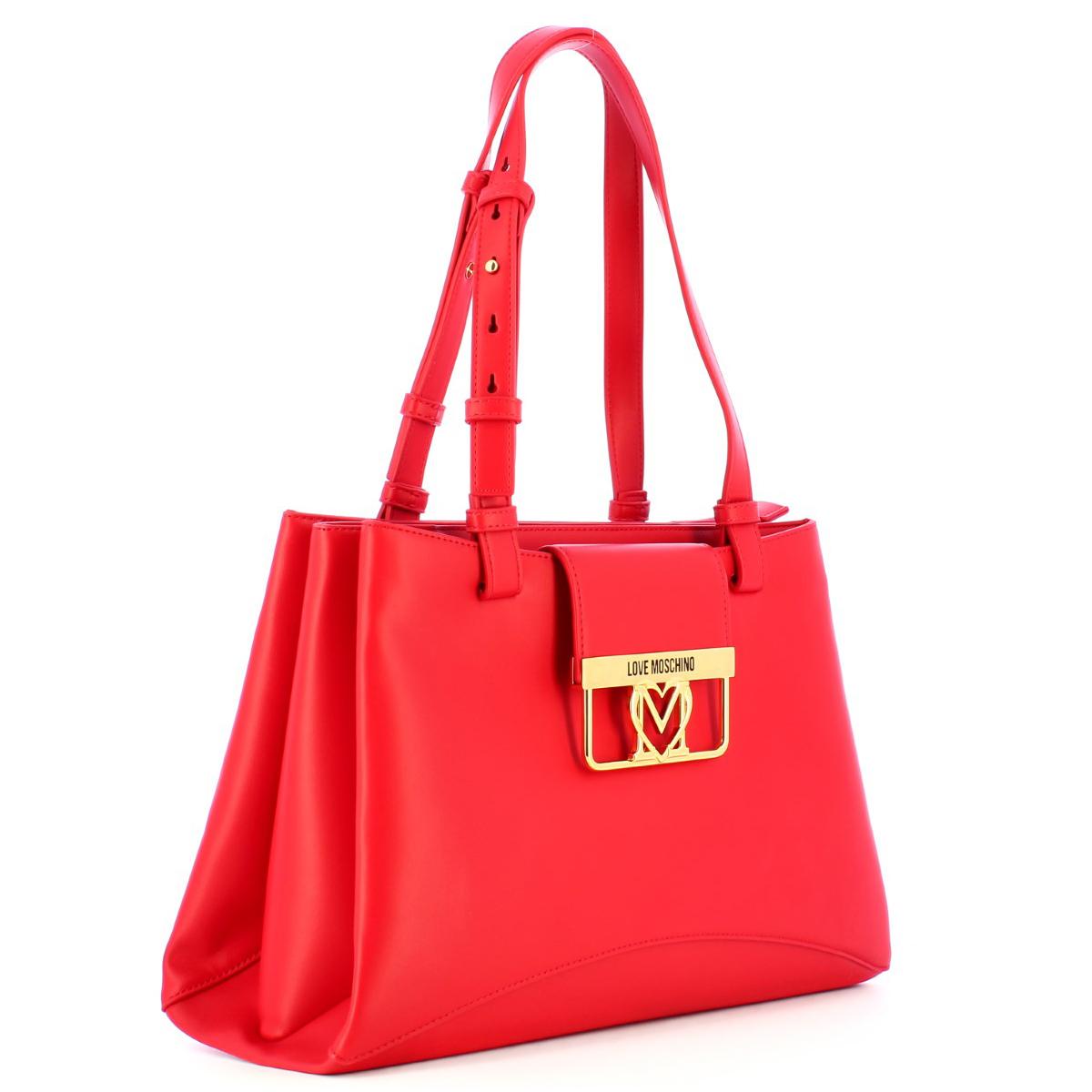 Love Moschino Shopper Uptown Rosso - 2