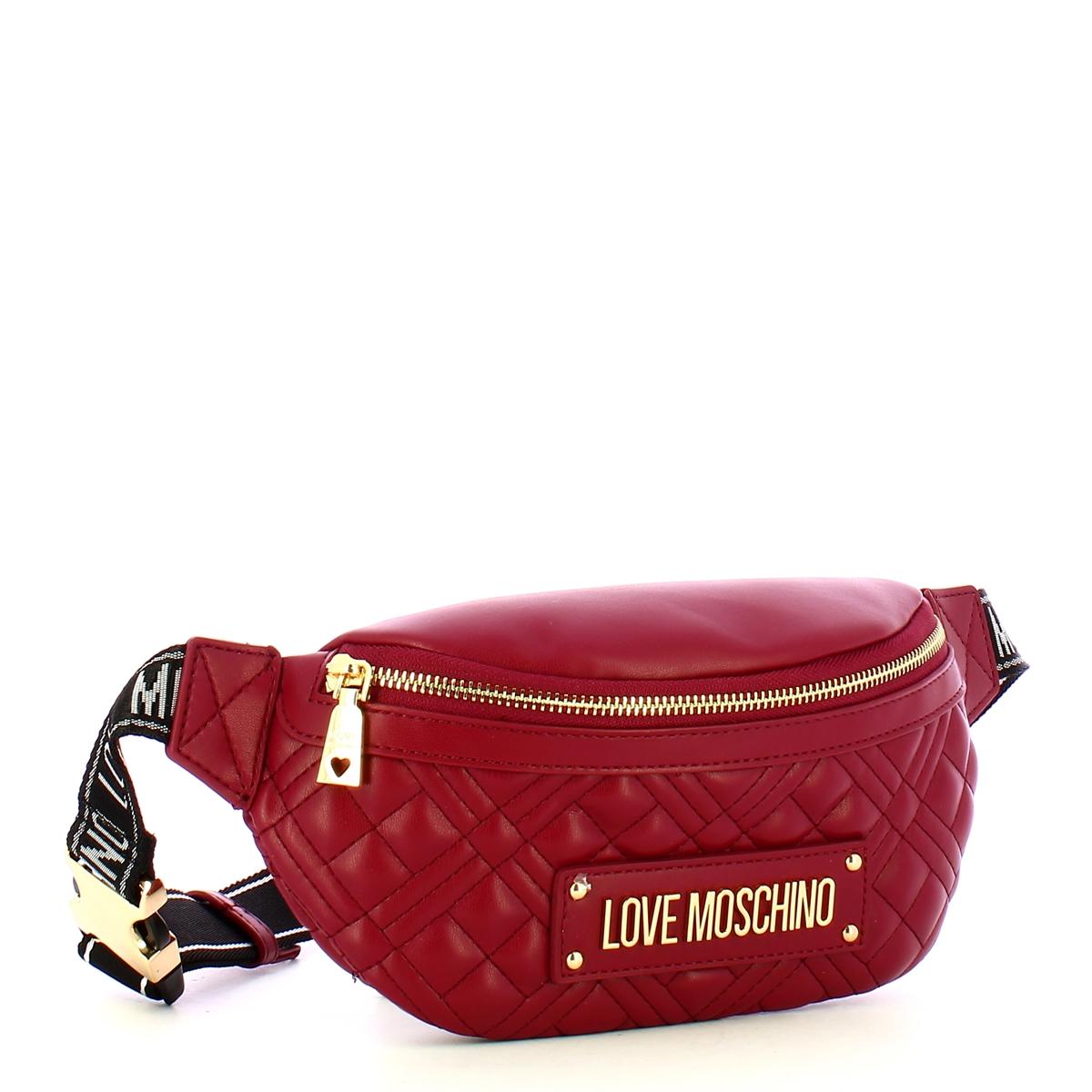 Love Moschino Marsupio Quilted Vino - 2