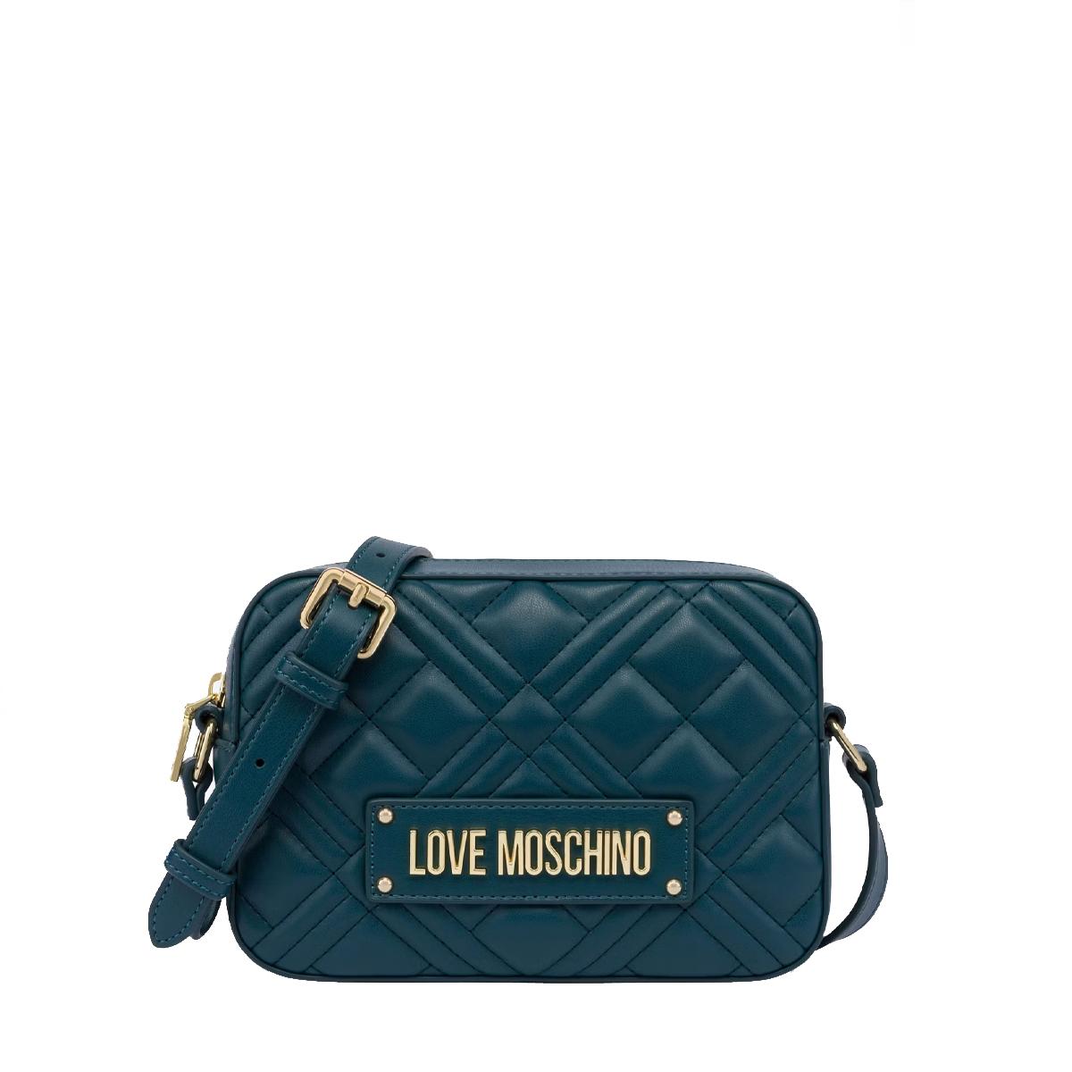 Love Moschino Camera bag Quilted Smeraldo - 1