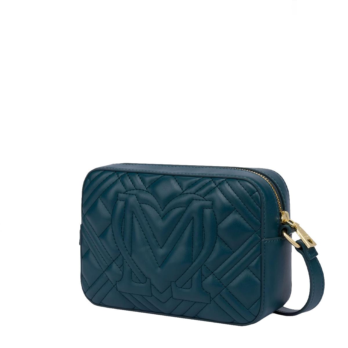 Love Moschino Camera bag Quilted Smeraldo - 2