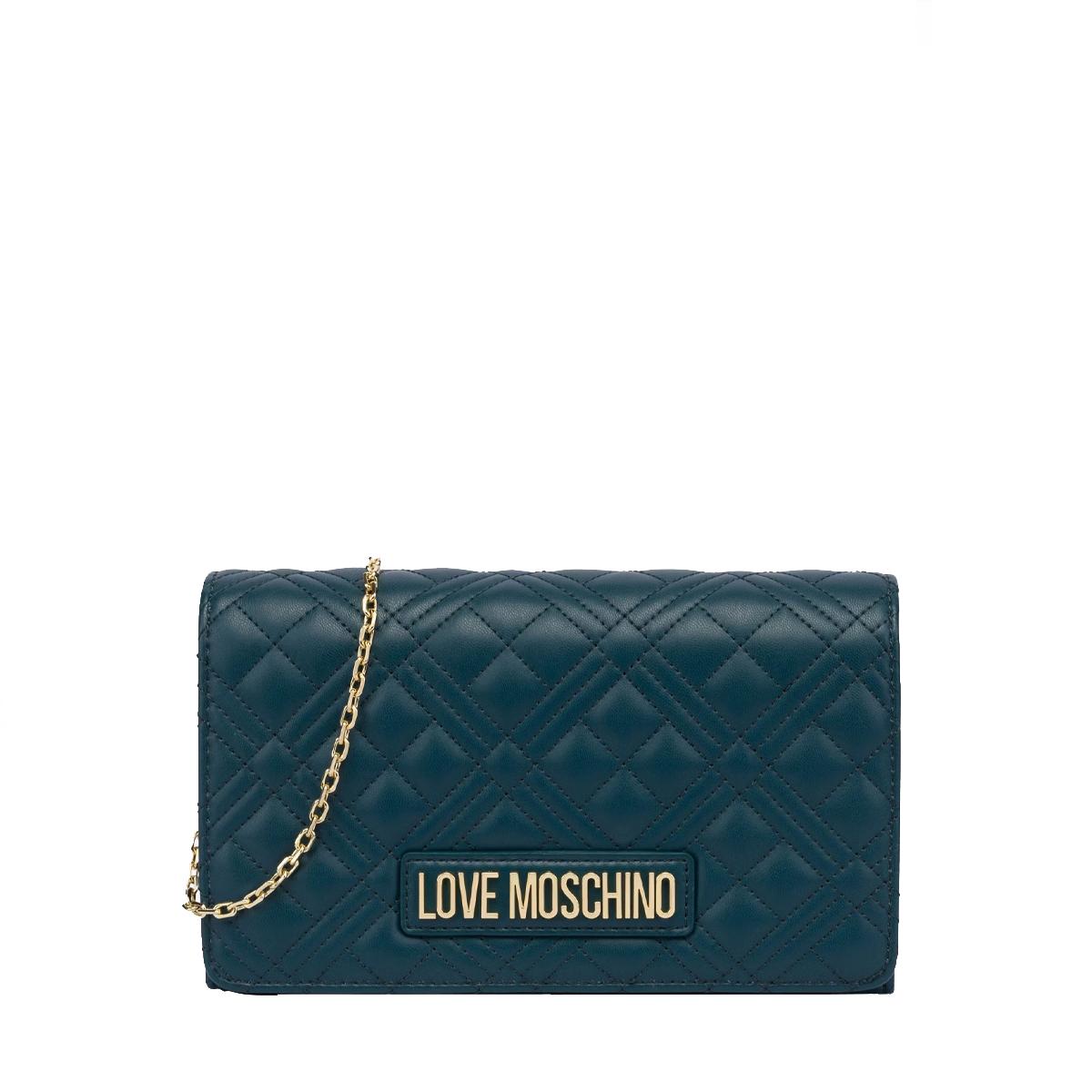 Love Moschino Pochette Quilted Smeraldo - 1