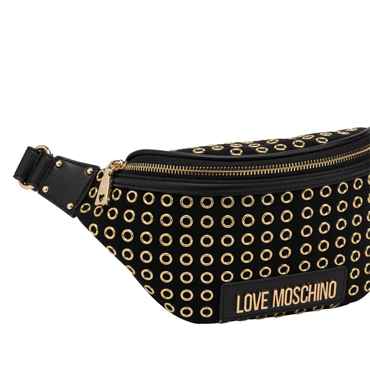 Love Moschino Marsupio Glam Up Nero - 4