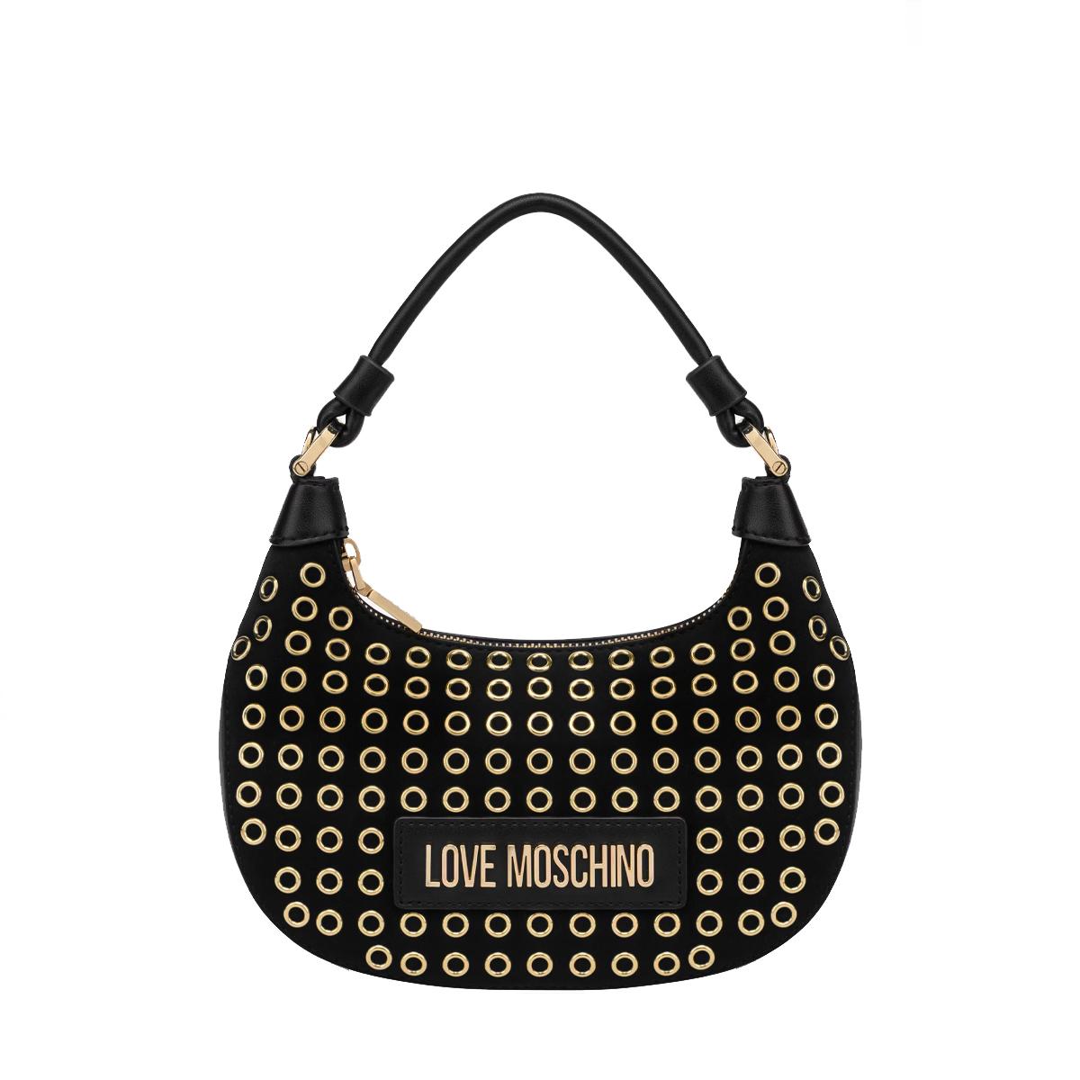 Love Moschino Hobo bag Mini Glam Up Nero - 1