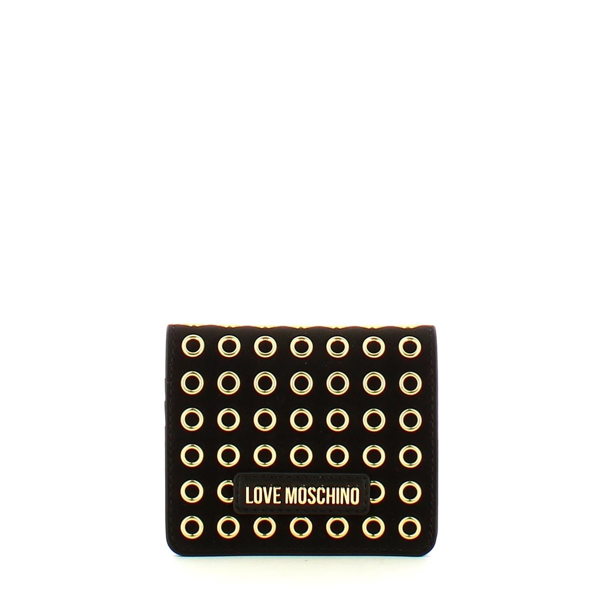 Love Moschino Portafoglio Glam Up Nero - 1