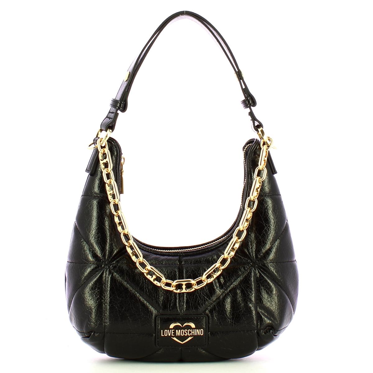 Love Moschino Sottospalla Geometric Quilted Nero - 1