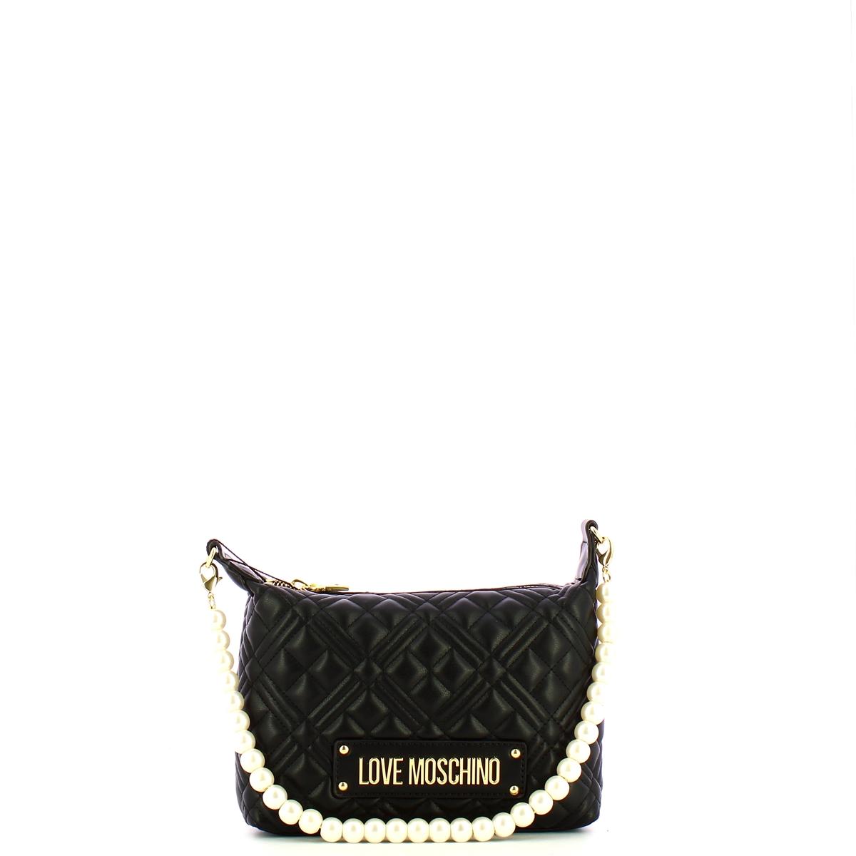 Love Moschino Sottospalla Quilted Nero Galv. Oro - 4