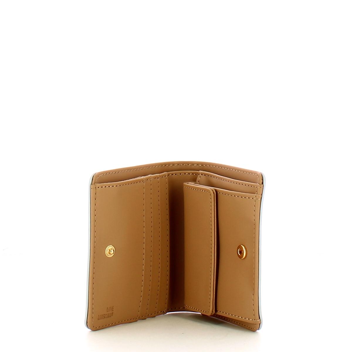 Love Moschino Portafoglio Lettering Logo Cielo - 3