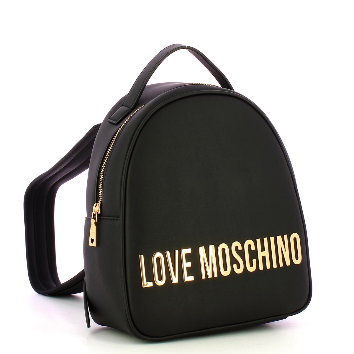 Love Moschino Zaino Maxi Lettering Nero - 2