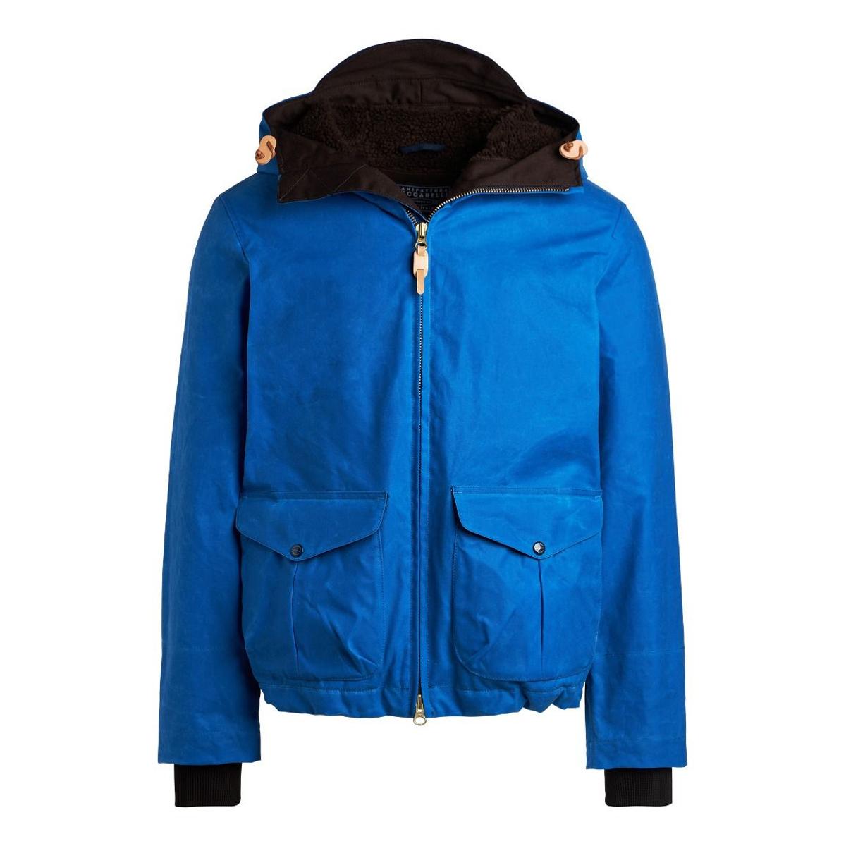 MACE Blazer Coat Mid Blue - 1