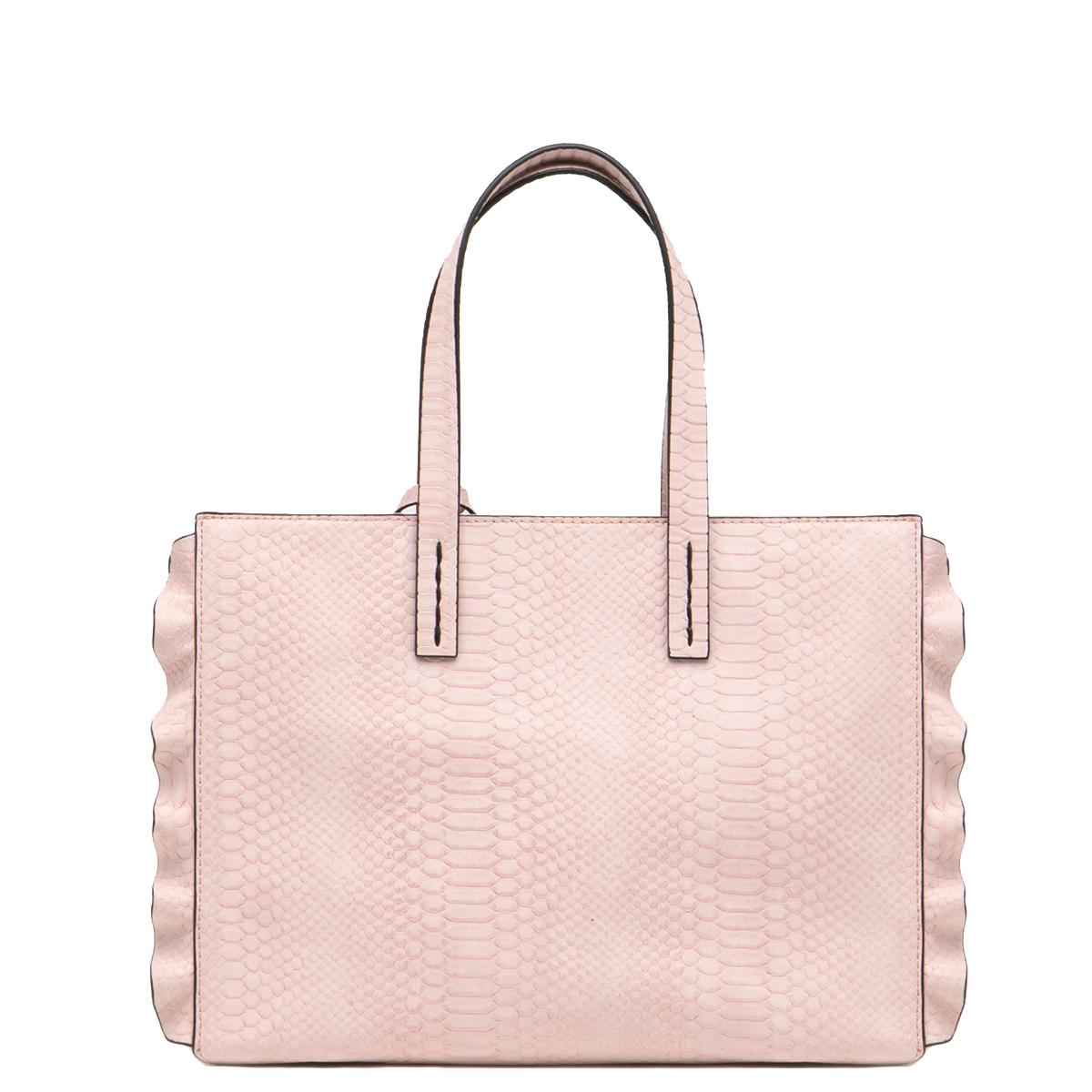 Manila Grace Borsa a mano Daisy Medium Pitonata - 3