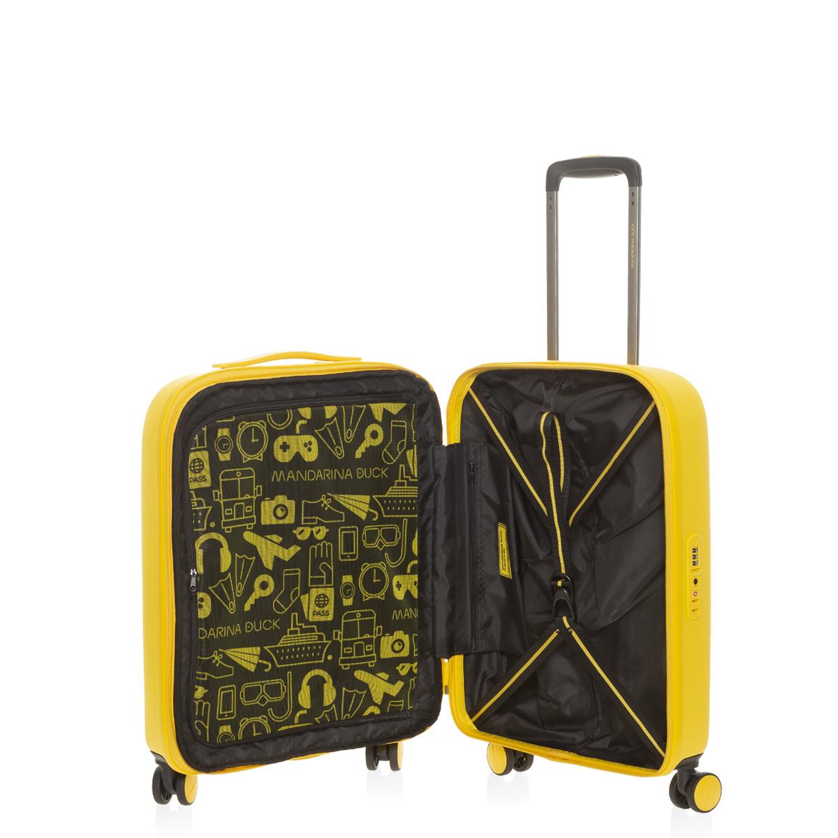 Mandarina Duck Bagaglio a mano 55 cm LOGODUCK + Duck Yellow - 5