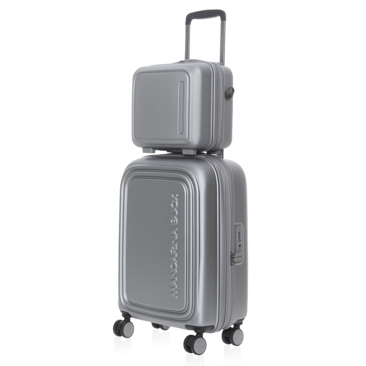 Mandarina Duck Beauty Case LOGODUCK + Silver - 4