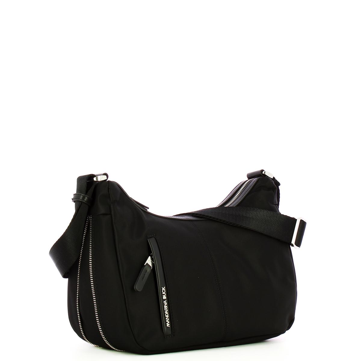 Mandarina Duck Borsa a tracolla Espandibile Hunter Black - 3