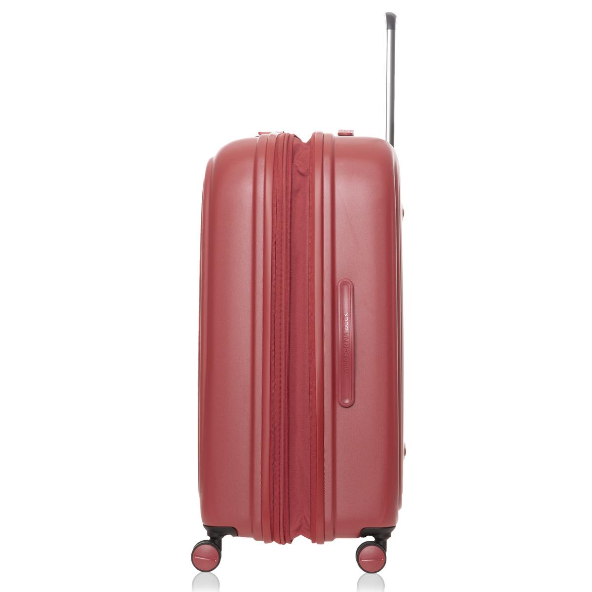 Mandarina Duck Trolley Grande Espandibile 75 cm LOGODUCK + Mineral Red - 2