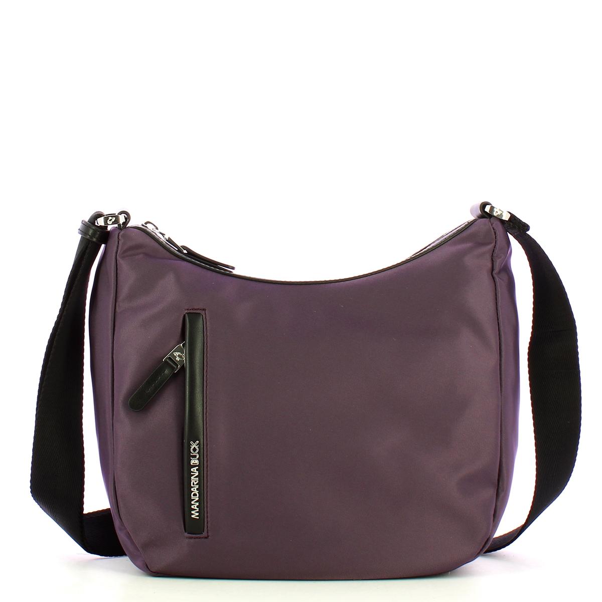 Mandarina Duck Tracolla Hobo Hunter Plum Perfect - 1