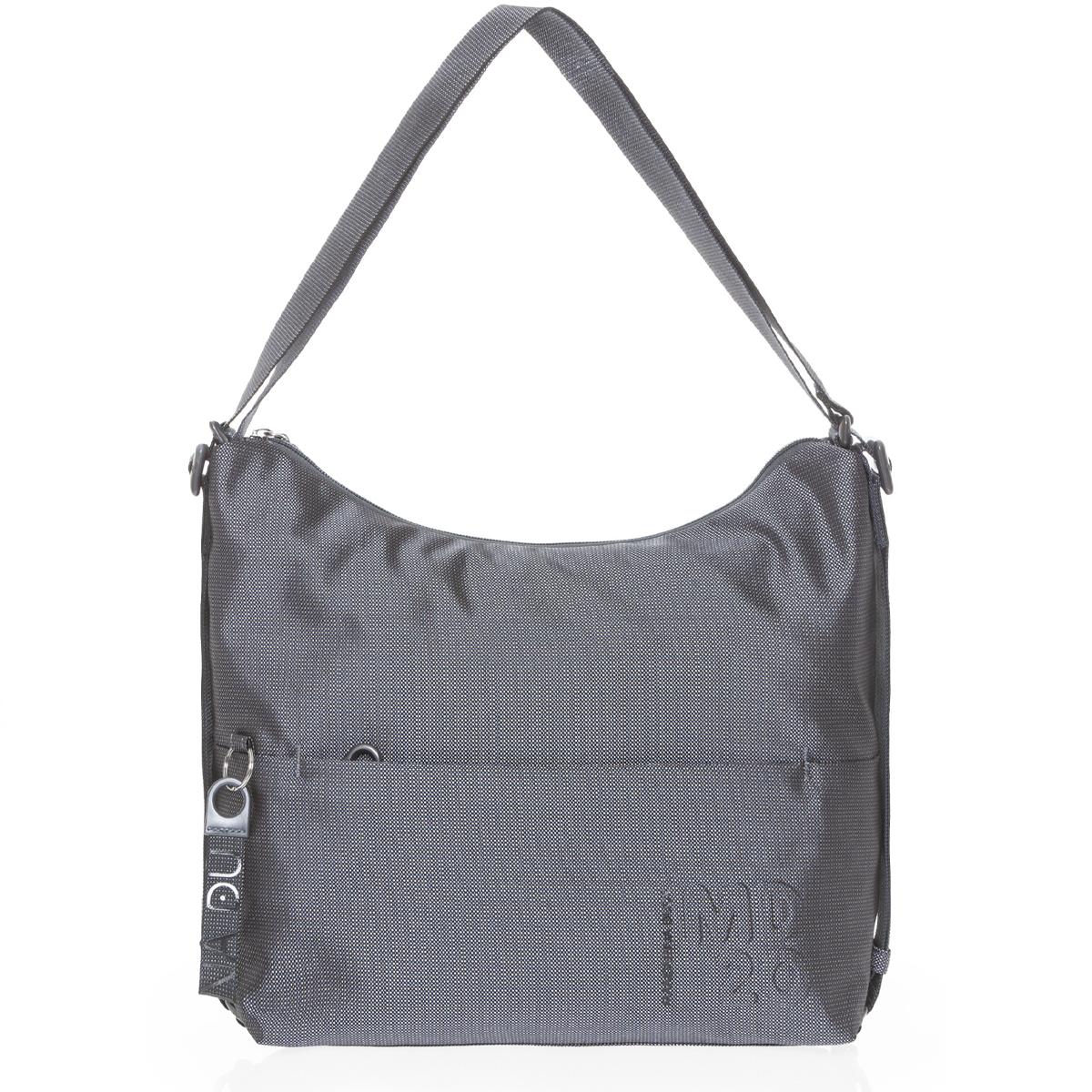 Mandarina Duck Borsa a spalla Slide Trasformabile MD20 Steel - 1