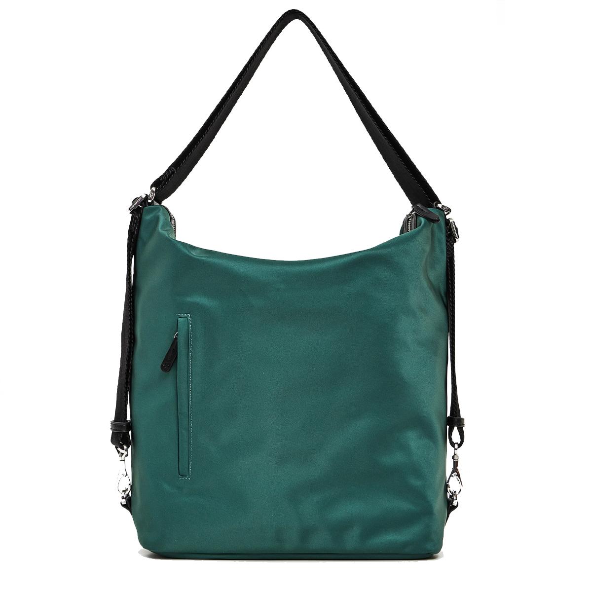 Mandarina Duck Hobo Bag Trasformabile Hunter Rain Forest - 3