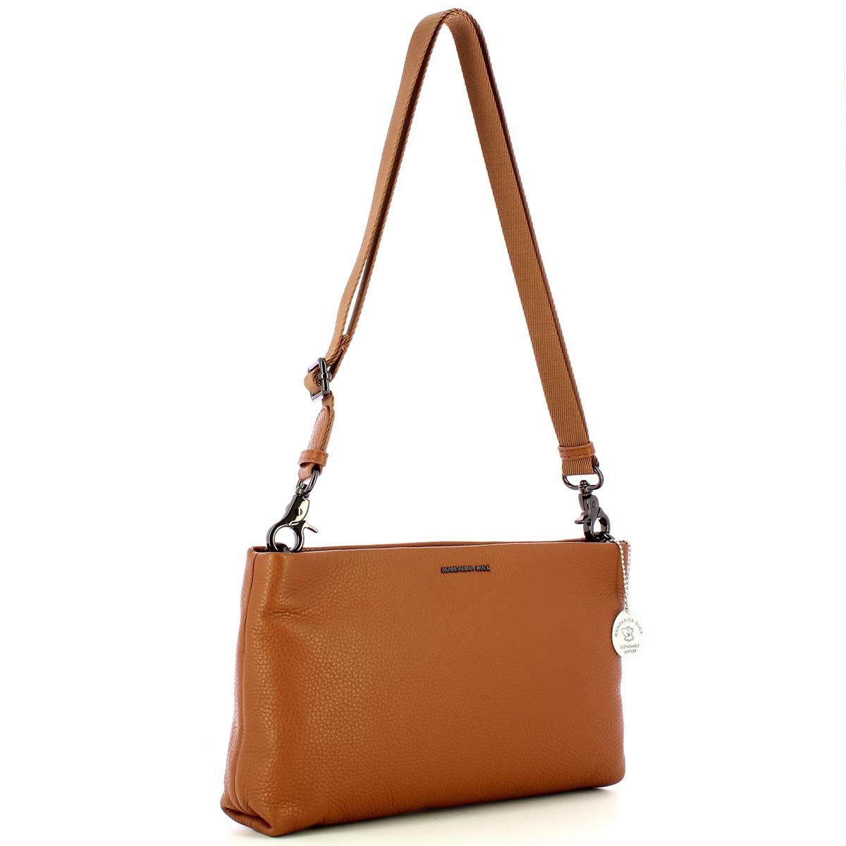 Mandarina Duck Borsa a tracolla  Mellow in pelle Indian Tan - 2