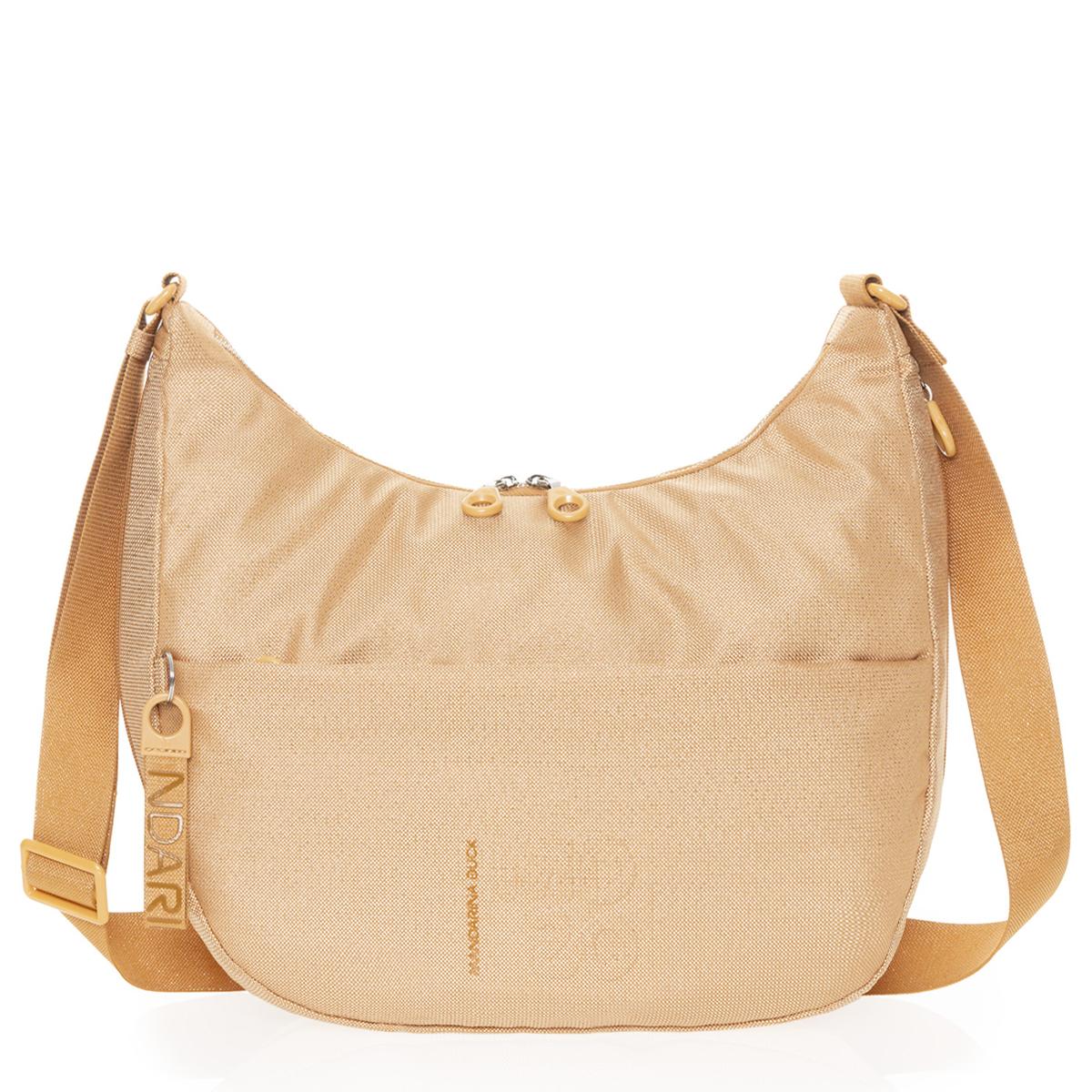 Mandarina Duck Borsa a mezzaluna Espandibile MD20 Lux Mustard Lux - 1