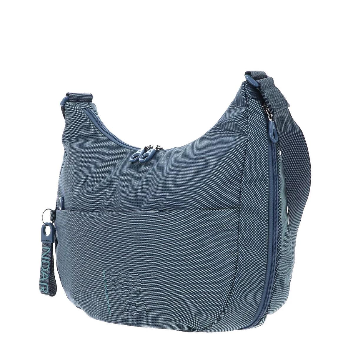 Mandarina Duck Expandable Crossbody Bag MD20 Blue Wing - 2