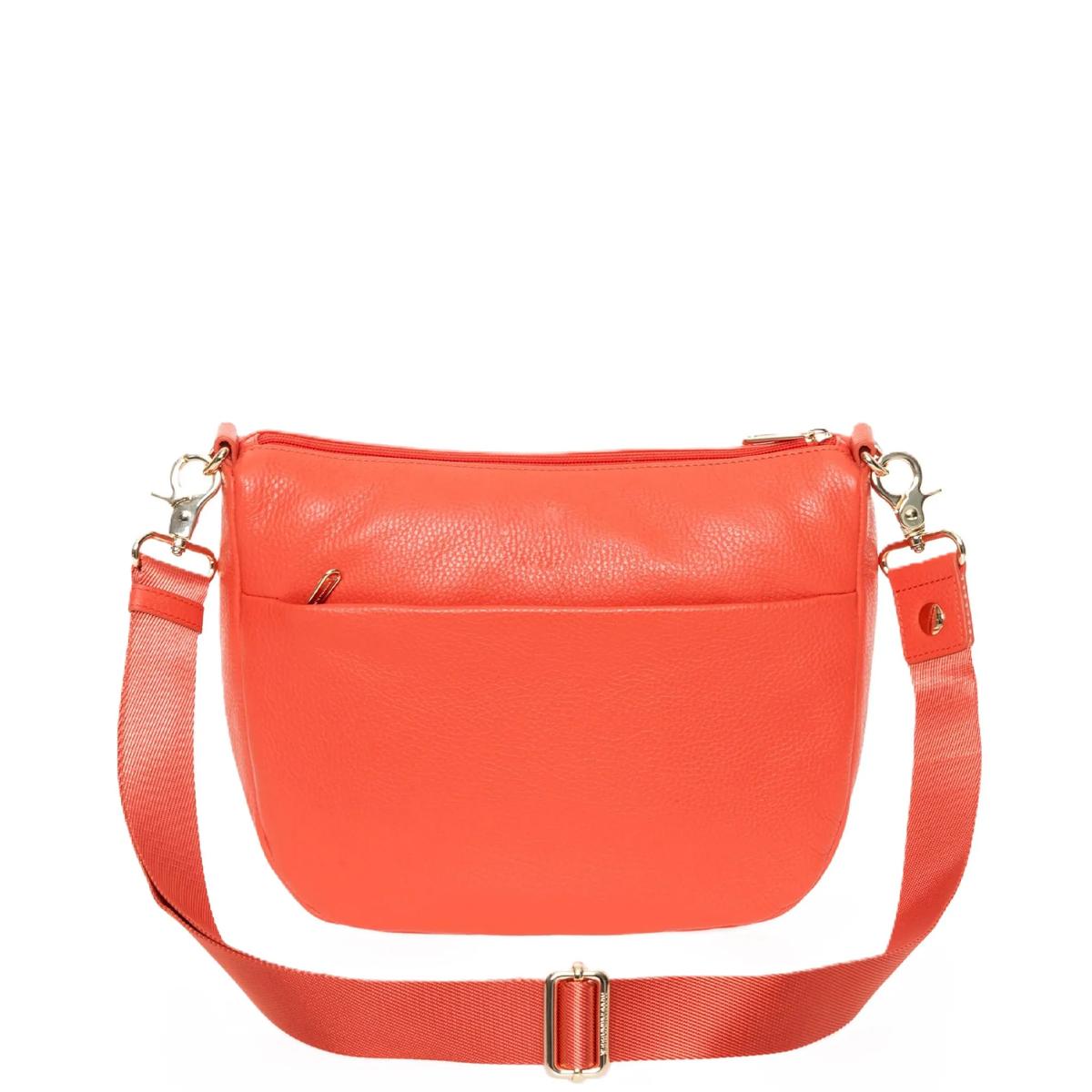 Mandarina Duck Mellow Cayenne Medium Leather Crossbody Bag - 2