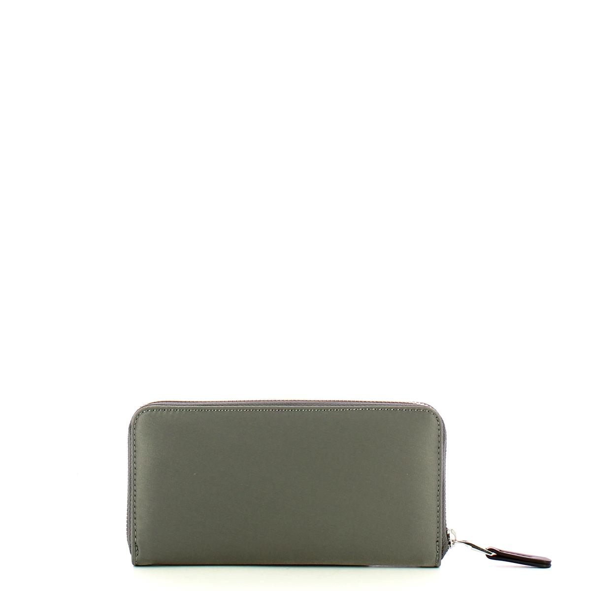 Mandarina Duck Portafoglio Hunter Zip Around Smoked Pearl - 2