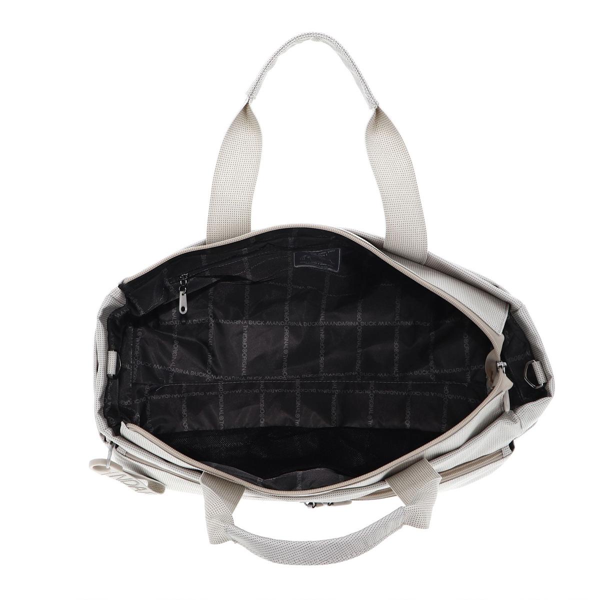 Mandarina Duck Borsone Grande MD20 Whitecap Gray - 4