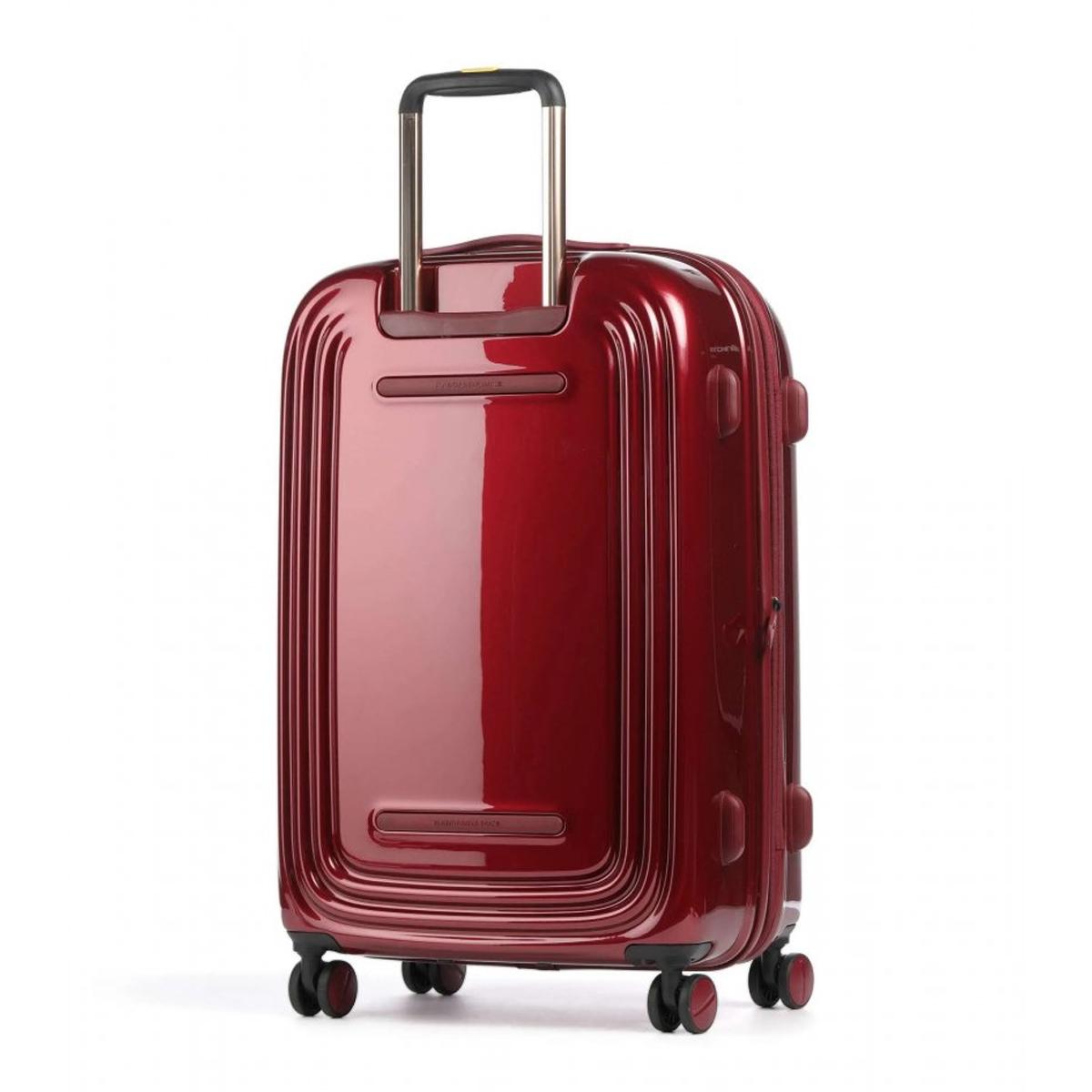 Mandarina Duck Trolley Medio Espandibile 69 cm LOGODUCK + Metal Red Metal - 2