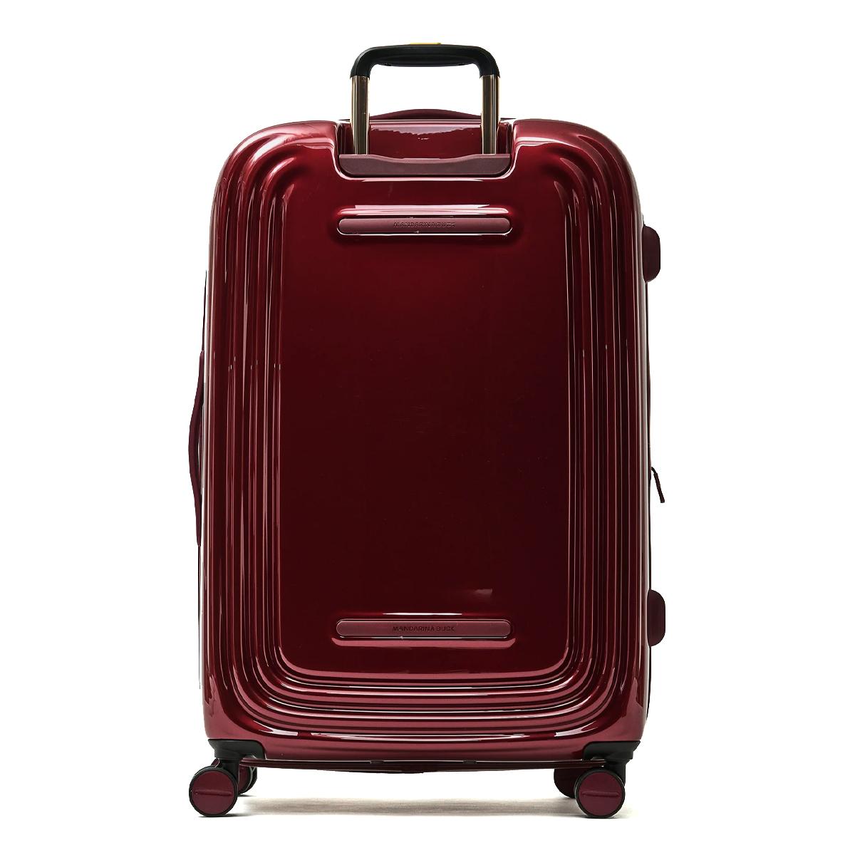 Mandarina Duck Trolley Grande Espandibile 75 cm LOGODUCK + Metal Red Metal - 3