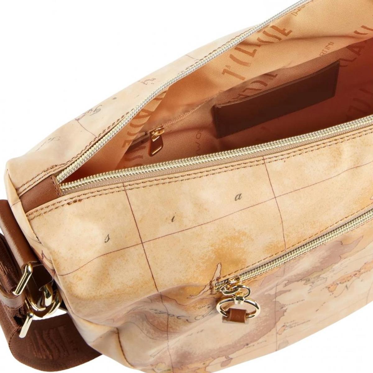 Alviero Martini 1a Classe Mezzaluna Social Soft Grande Castagna - 3