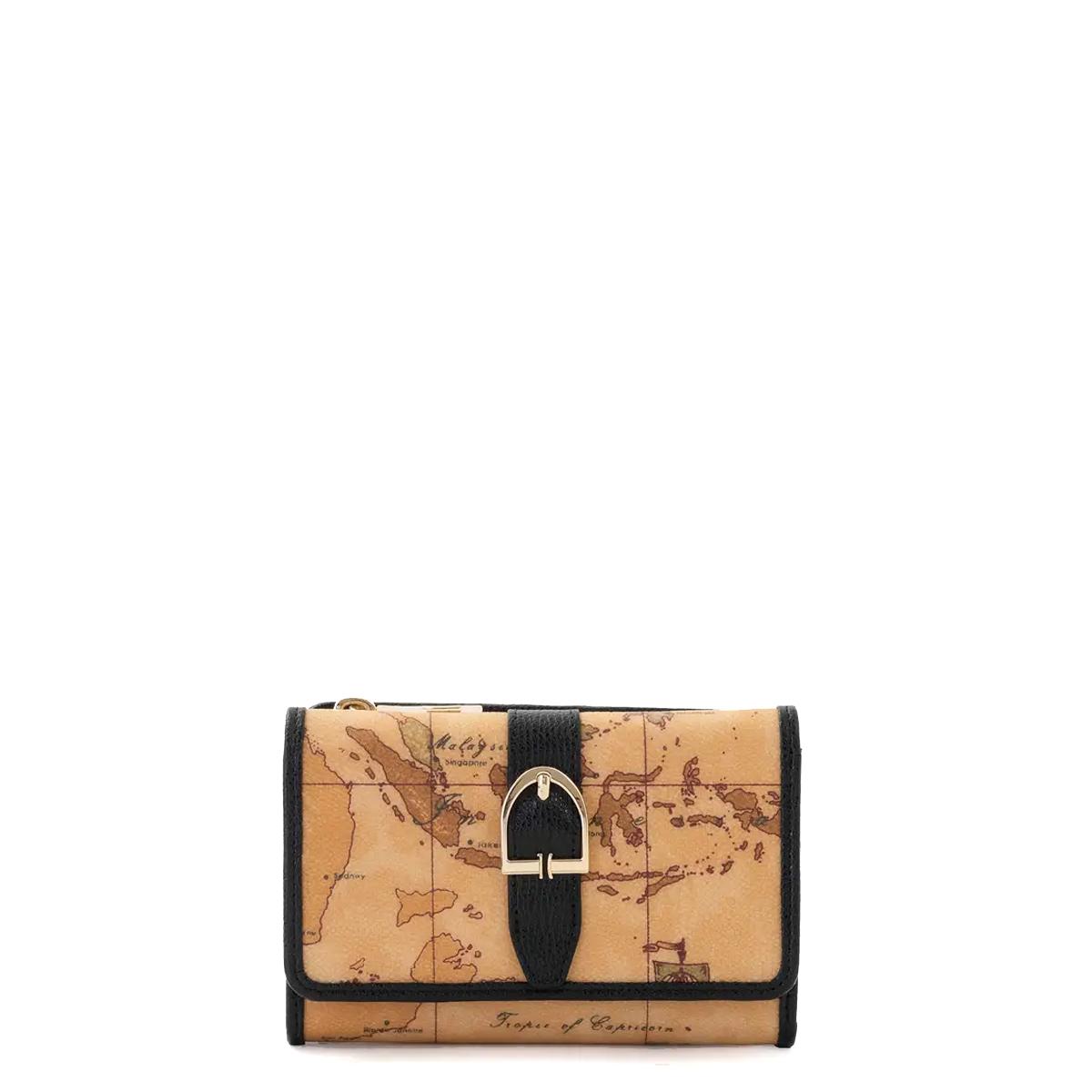 Alviero Martini 1a Classe Portafoglio Medio Valley Geo Nero - 1