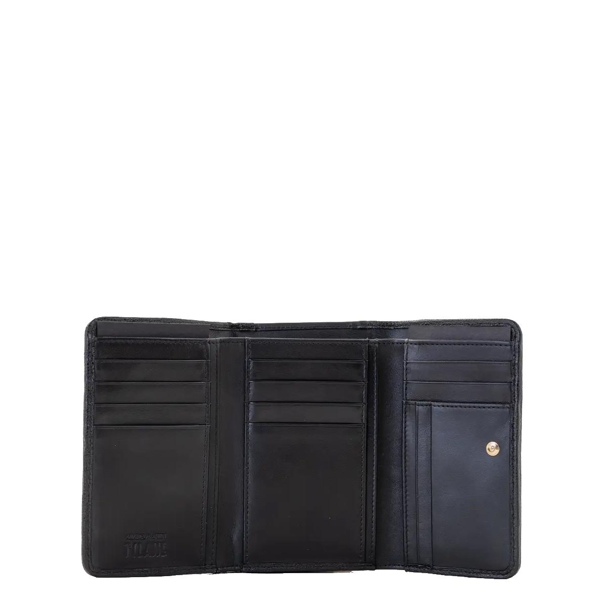 Alviero Martini 1a Classe Portafoglio Medio Valley Geo Nero - 3