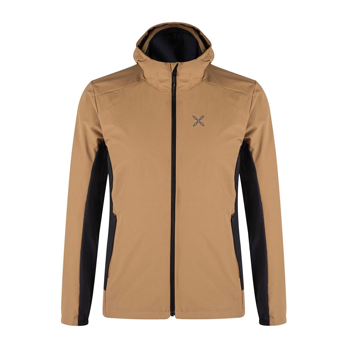 MNTR Giacca con cappuccio Levante Camel - 1