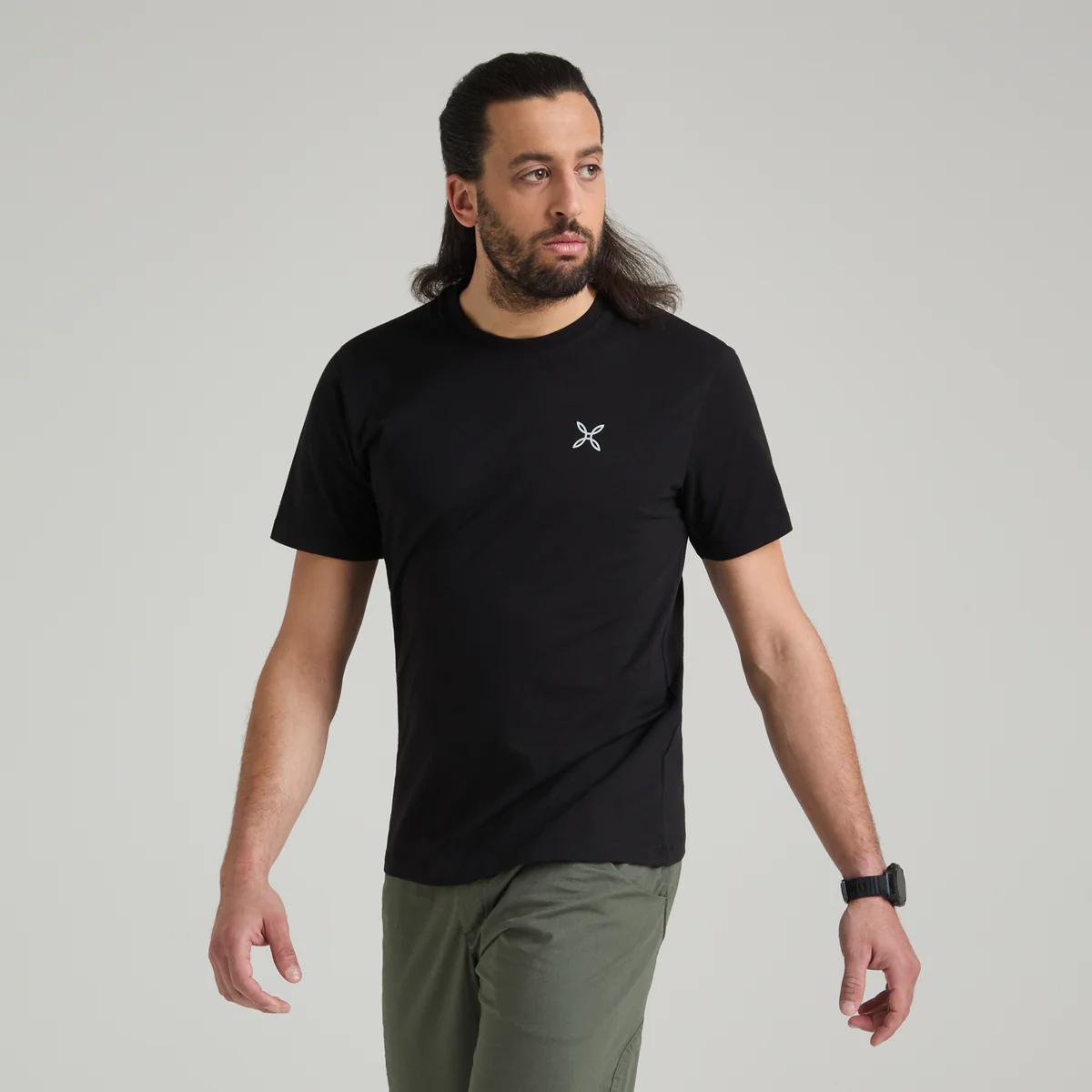 Montura T-Shirt Basic Logo Black - 3