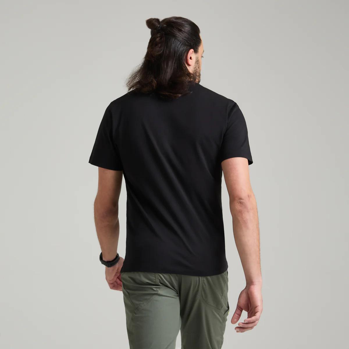 Montura T-Shirt Basic Logo Black - 4