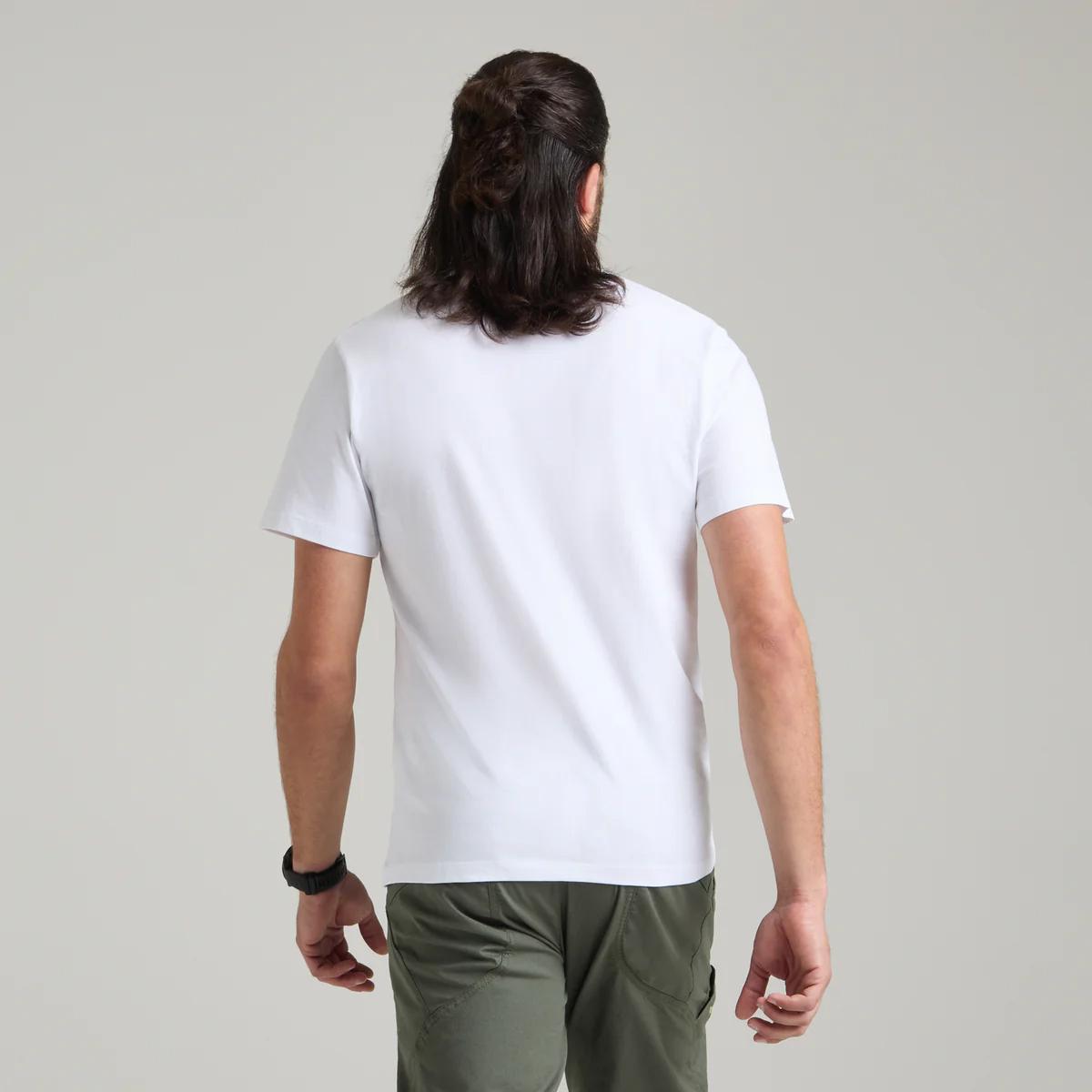 Montura T-Shirt Basic Logo White - 3