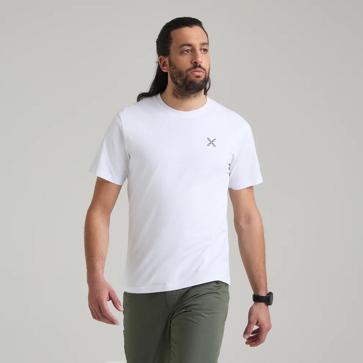 Montura T-Shirt Basic Logo White - 4