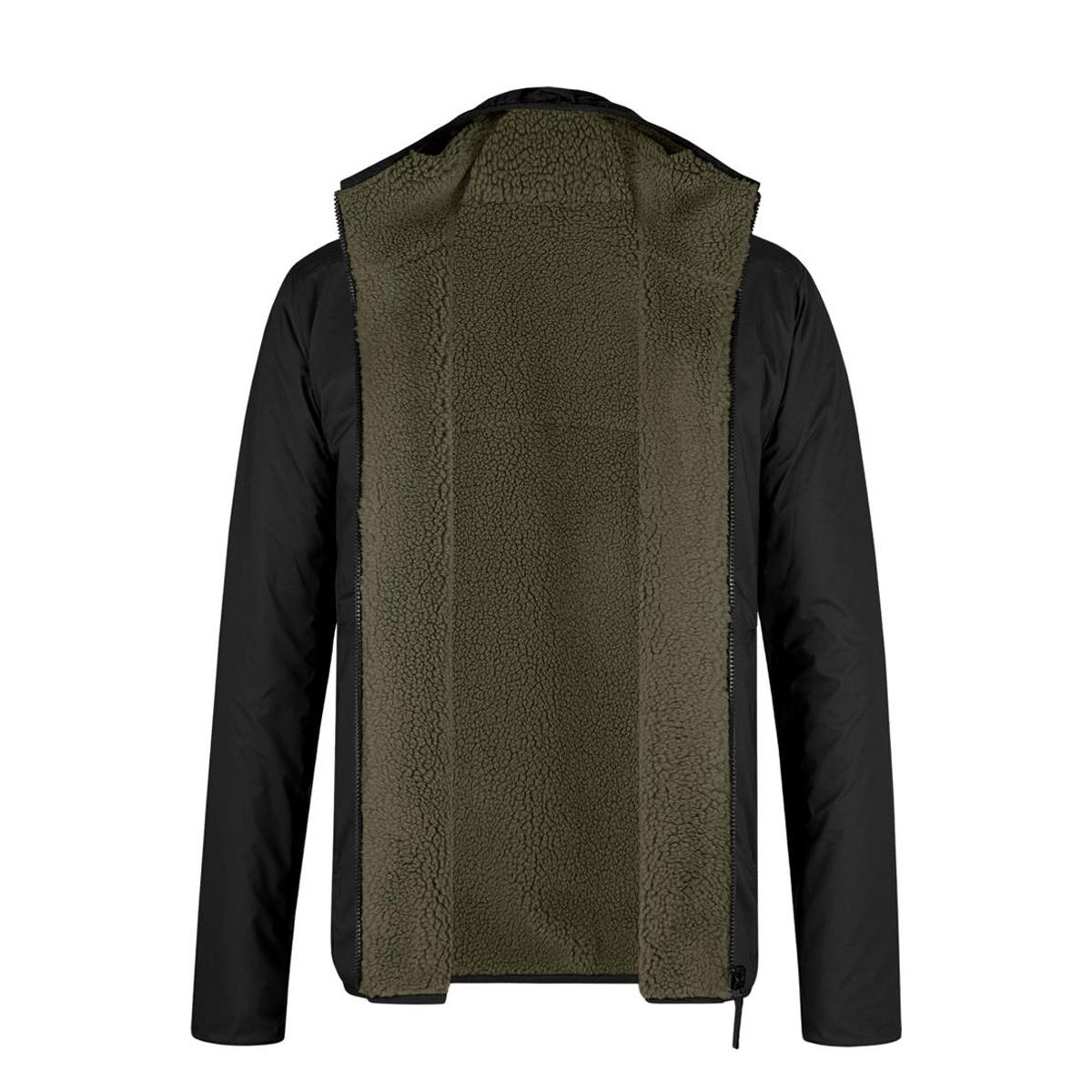 Montura Giacca Sherpa Reversibile Black Verde Salvia - 4