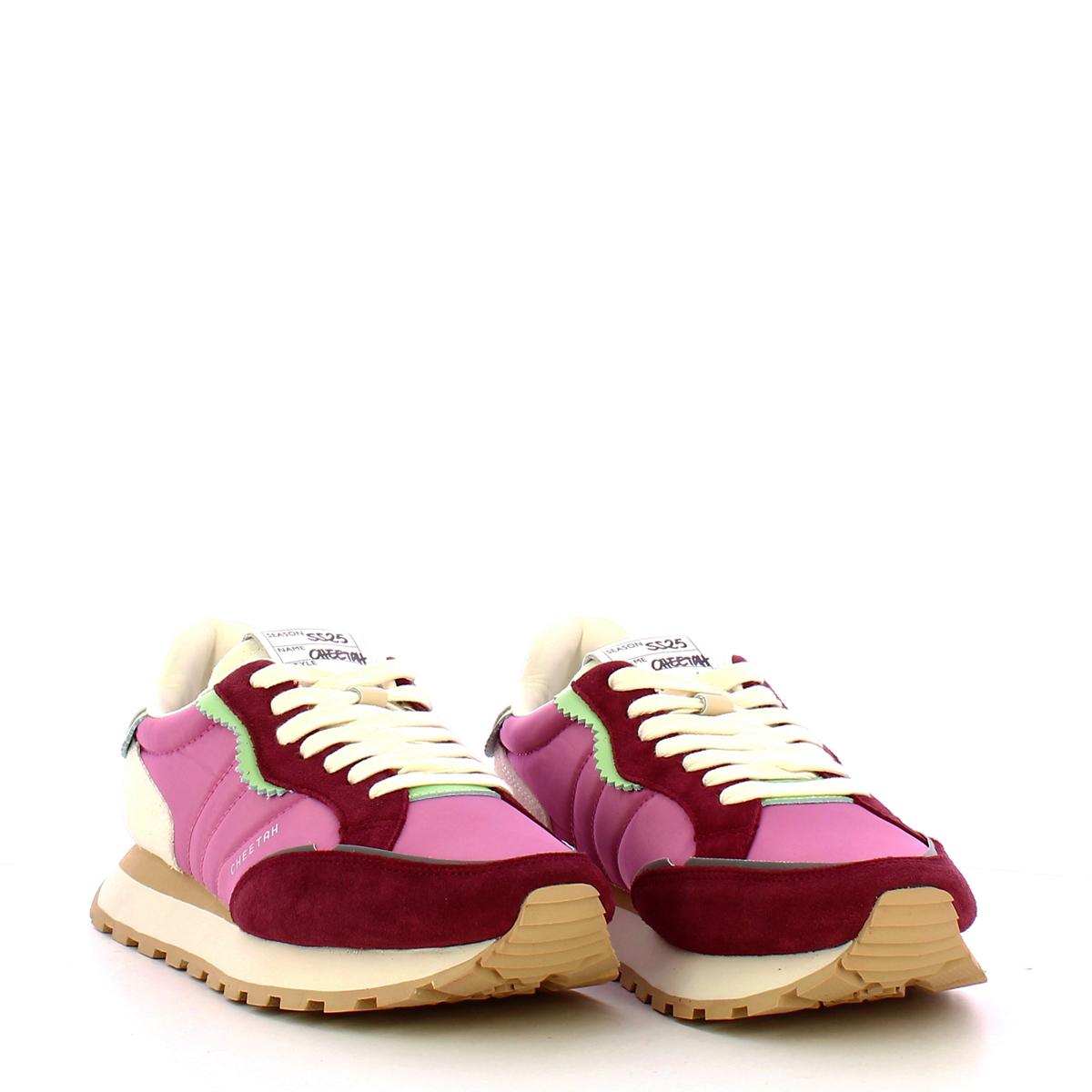 MOWA Sneakers Donna Cheetah Viola Malva - 2