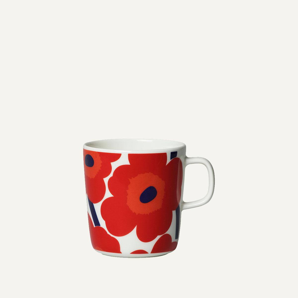 Marimekko Oiva/Unikko Mug 4 dl - 1