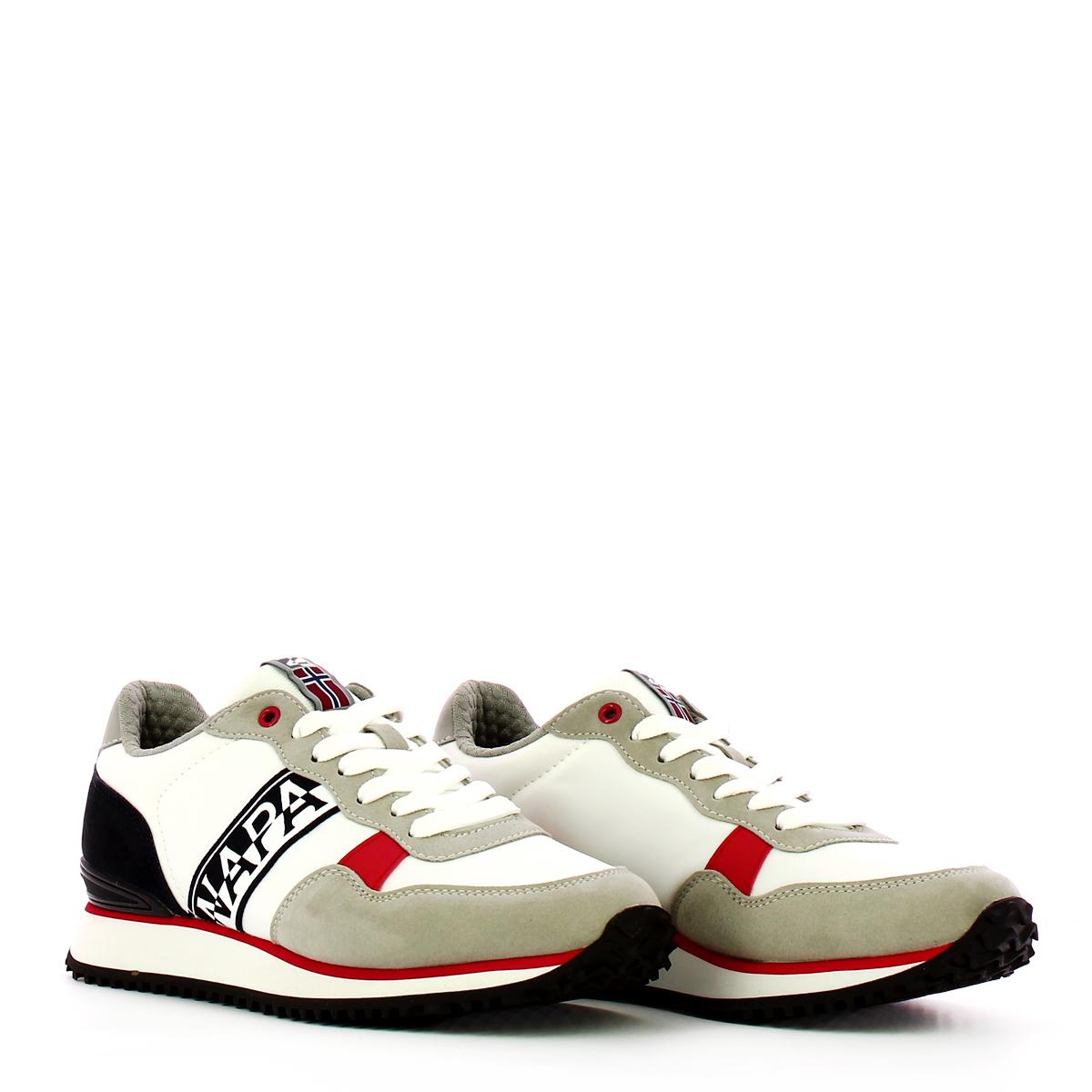 Napapijri Sneakers Cosmos White Navy Red - 2
