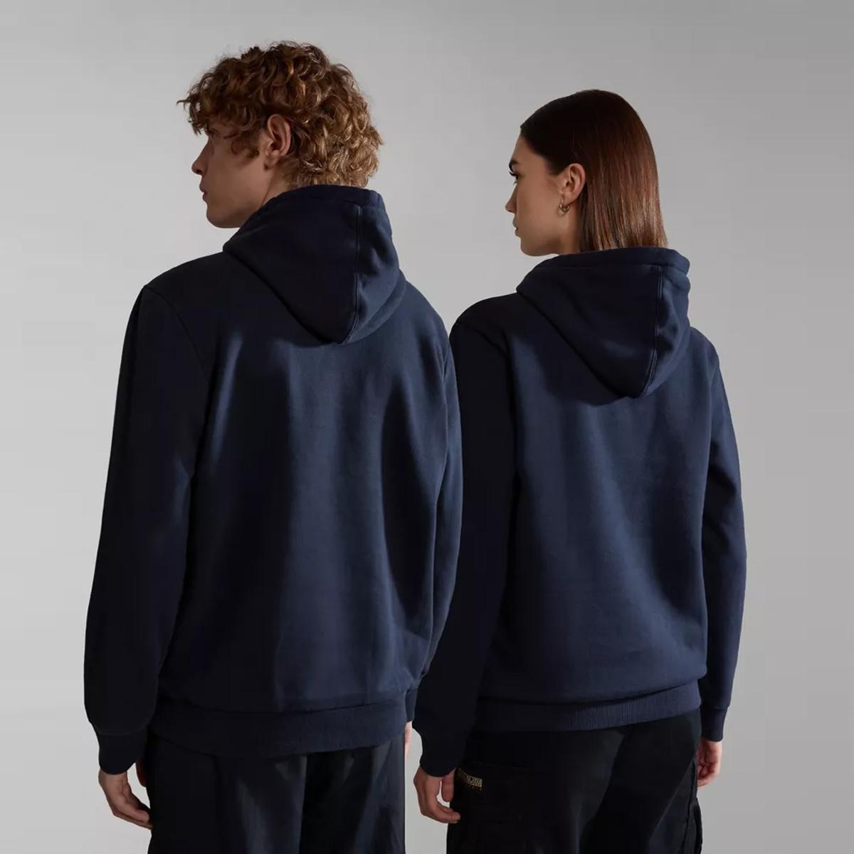 Napapijri Felpa con cappuccio Burgee Blu Marine - 4