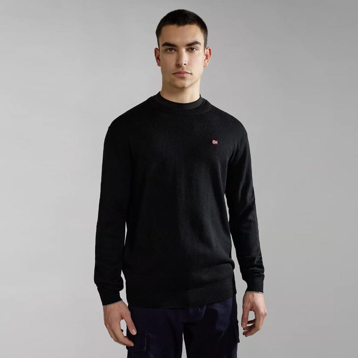 Napapijri Maglione girocollo Damavand Black - 3