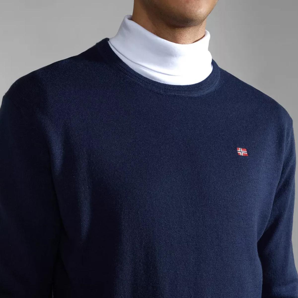 Napapijri Maglione girocollo Damavand Blu Marine - 6