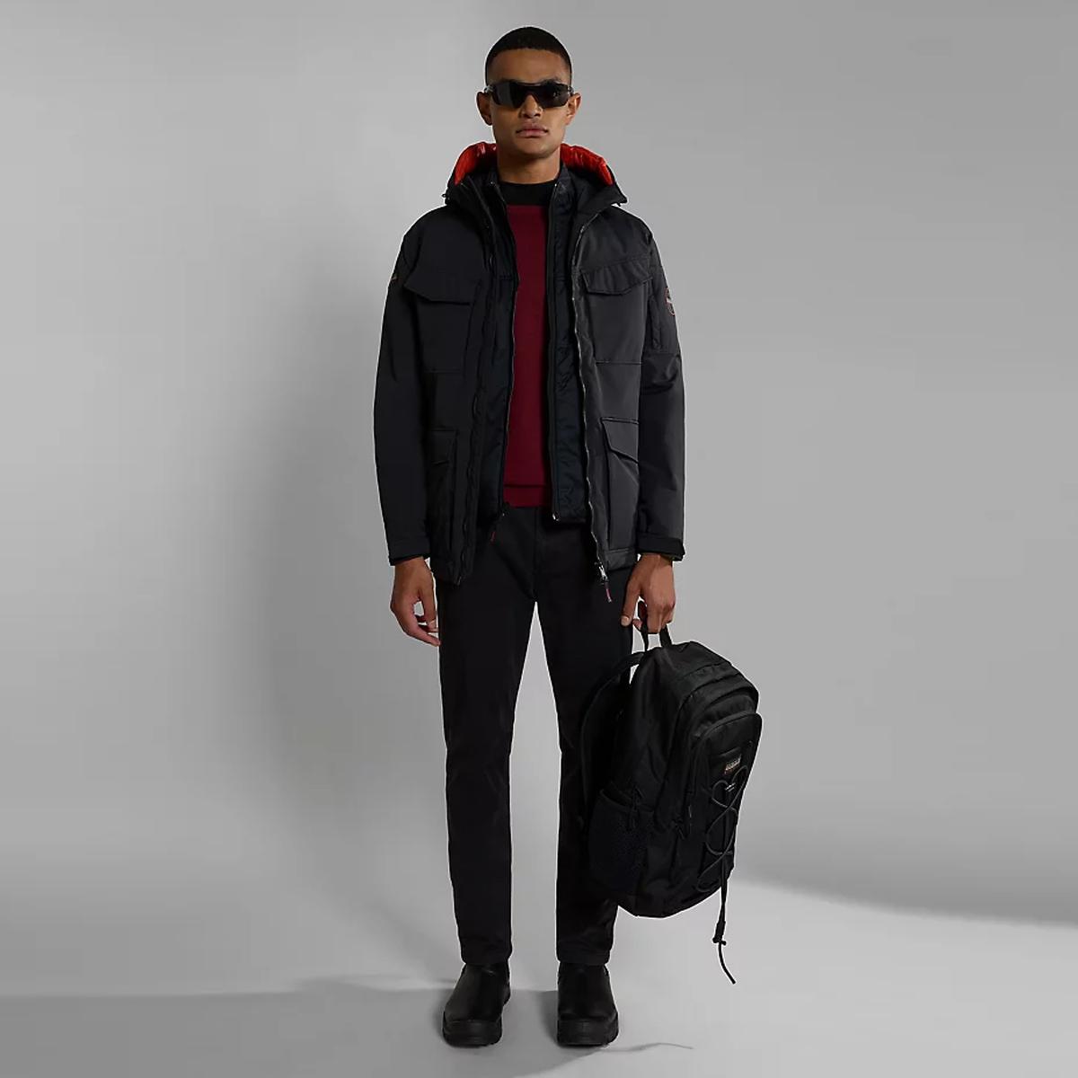 Napapijri Maglione girocollo Damavand Vintage Amaranth - 5